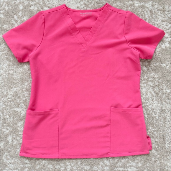 Mandala performance azalea *discontinued* v neck top and jogger scrub set - Picture 2 of 8